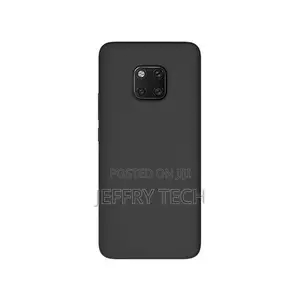 Huawei Mate 20 Pro Silicone Back Case -Black