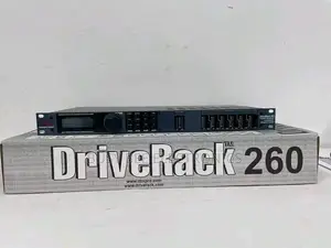 DBX Driverack 260 Speaker Management