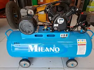 Milano 100l Double Piston Petrol Air Compressor-3hp
