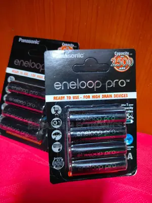 Rechargeable Panasonic Original Batteries 2500 Mah.