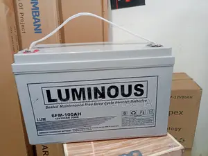 Luminous 100ah 12v Solar Battery