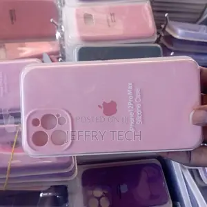 Color Cover - Silicone Case for iPhone 12 Pro Max (Sand Pink
