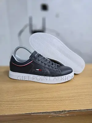 Gray Tommy Hilfiger Casual Sneakers for Men