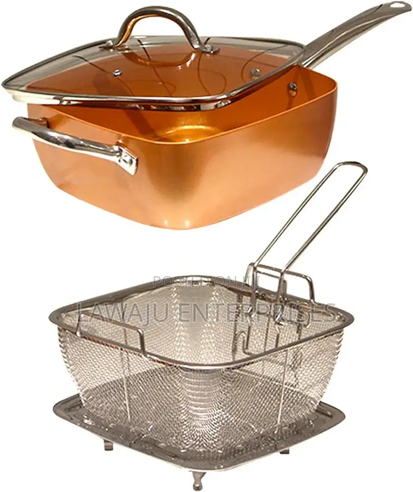 Long Handle Copper Pan