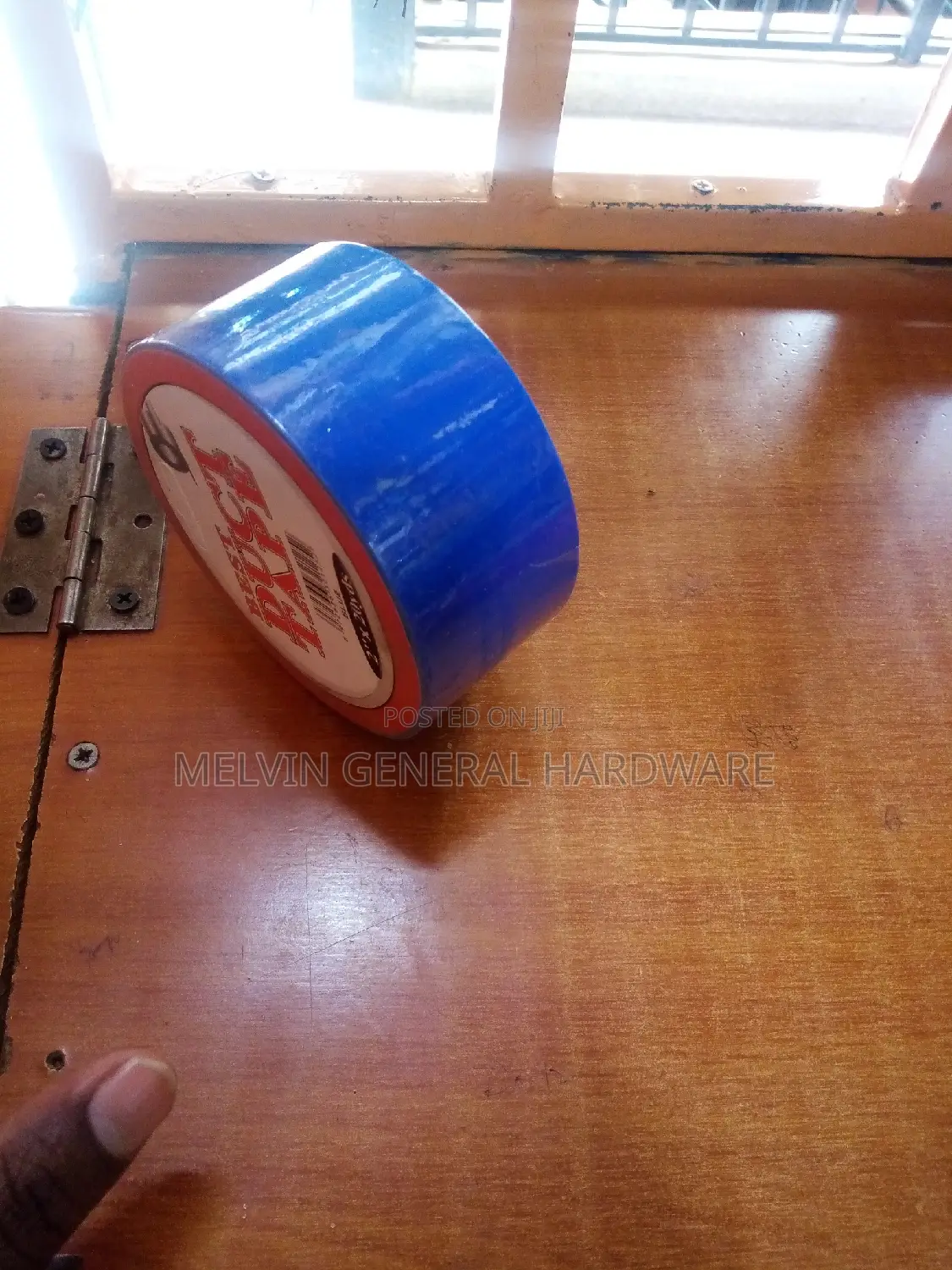 Blue Binding /Duct Tape