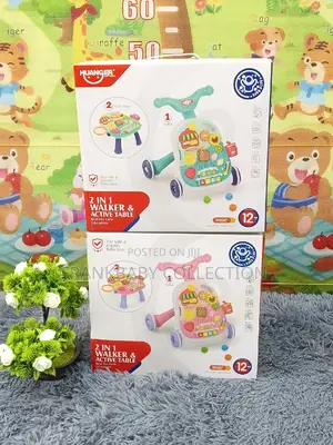 2 in 1 Musical Baby Walker * Baby Walker