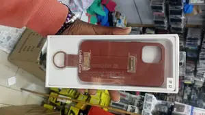 iPhone 12/12 Pro Luxe Design PU Leather Back Stra