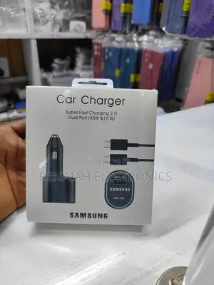 Car Charger.Original Samsung Super Fast Charger.(45watts)