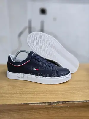 Navy Blue Tommy Hilfiger Smart Casual Sneakers