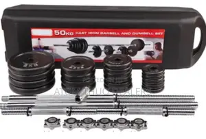 50kg/York Barbell and Dumbbell Set