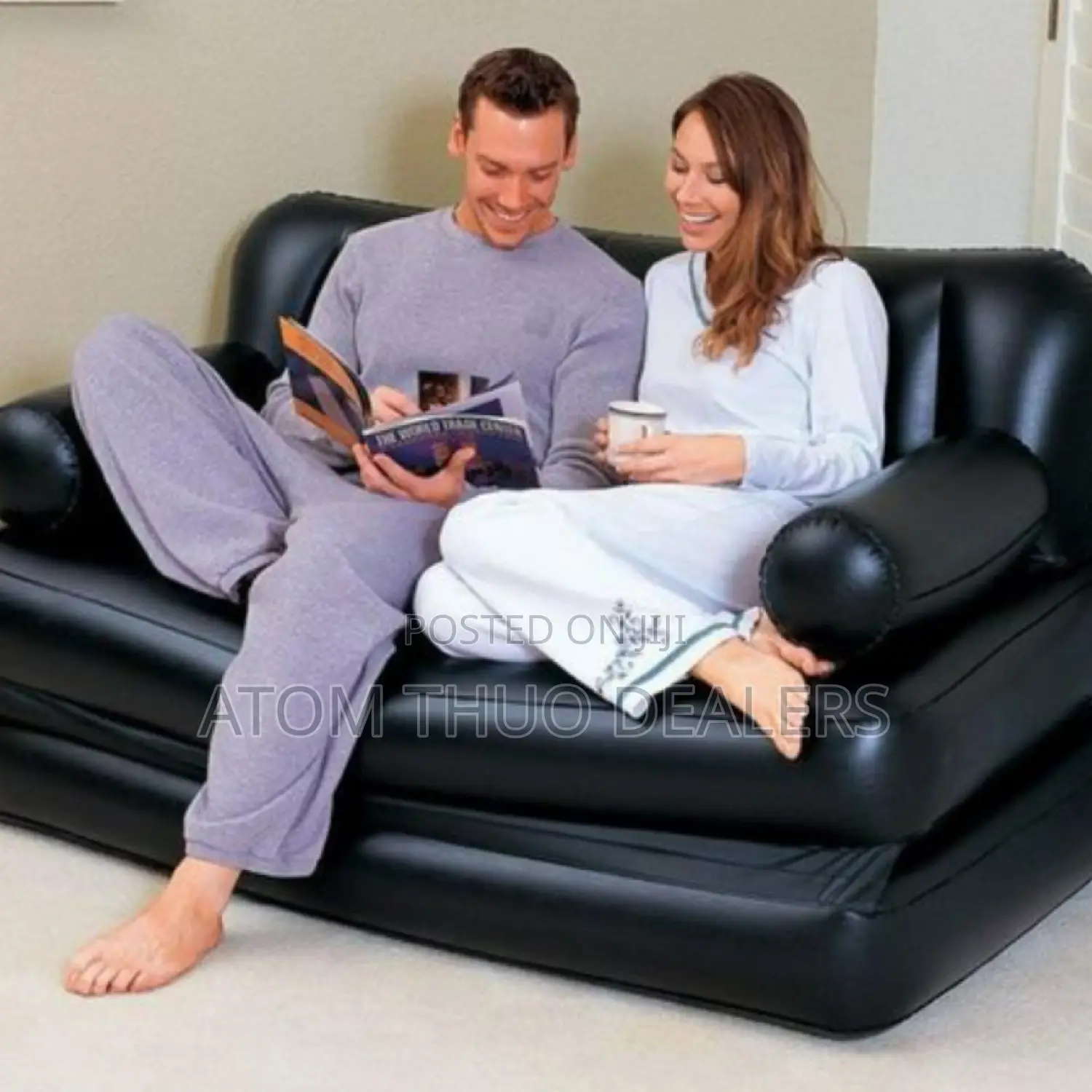 2seater Bestway Inflatable Pullout Sofa With Electric Pump,