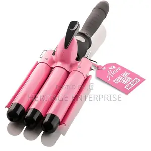 Hair Curler, Triple Barrel.