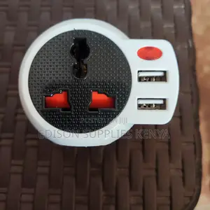 Travel Adapters Multiplug Sockets With 2 Usb Extension Plug Socket