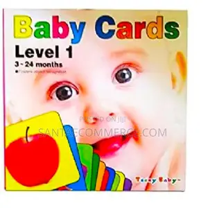 Baby Cards Pictures Kids Level 1 Object Recognition Book