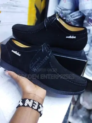 Quality Suede Leather Clarks Wallabees
Size 39-45