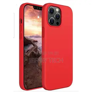 Silicone Case for iPhone 14 Pro Red