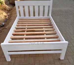 4by6 White Bed