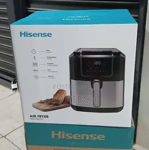 Hisense 6.3ltrs H06AFBS1S3 Single Basket Air Fryer
