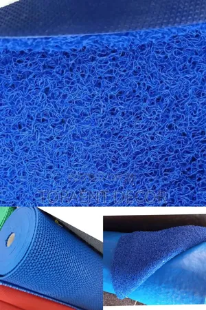 Blue Spaghetti and Perforated PVC ANTISLIP MATS