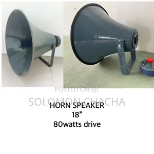 Horn Speaker 18" 80watts Drive
