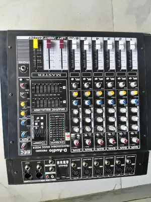 Powered Mixer Professional D-Audio 6 Channel Bluetooth