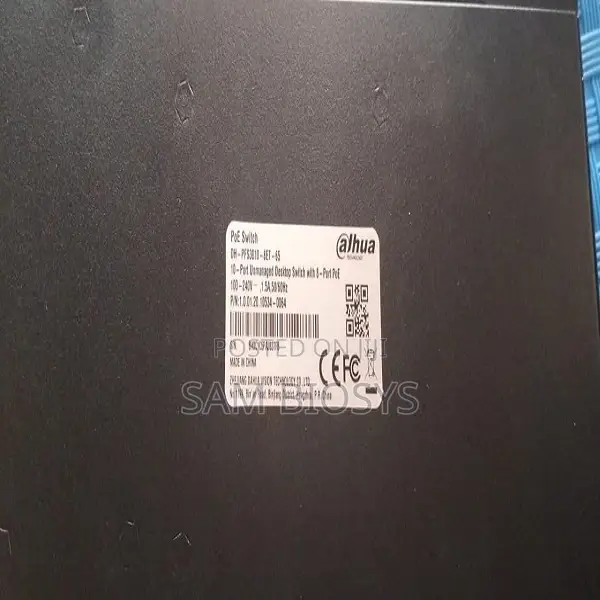 Dahua 8 Port Poe Switch