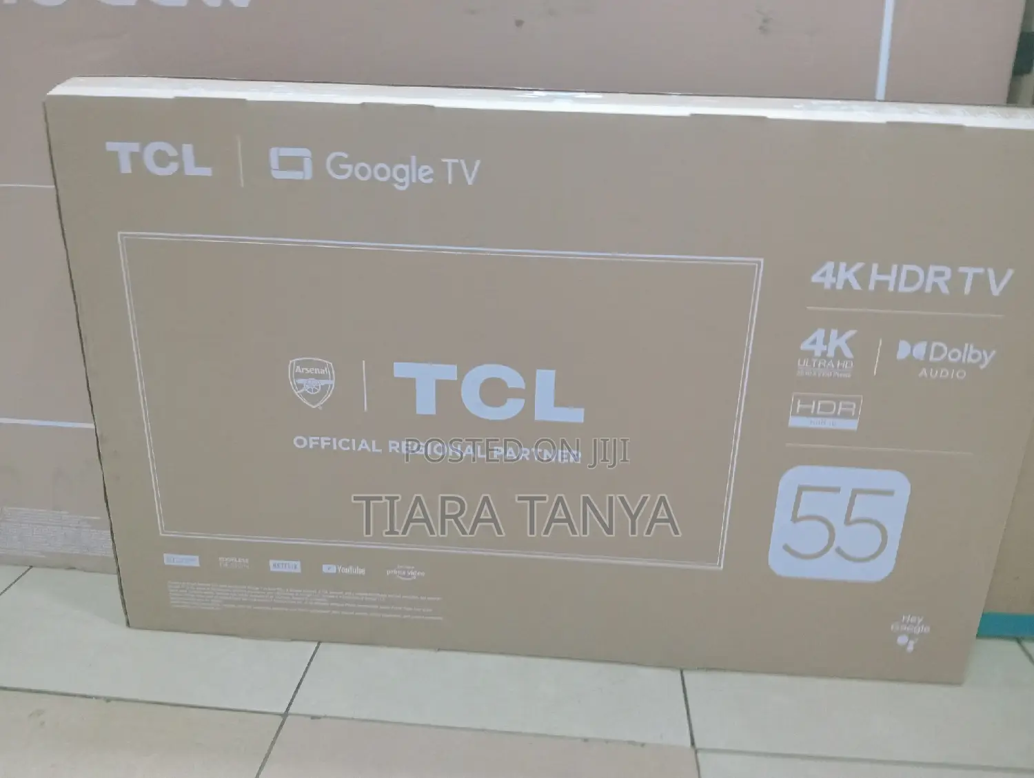 TCL 55 Inch Smart Uhd Google TV