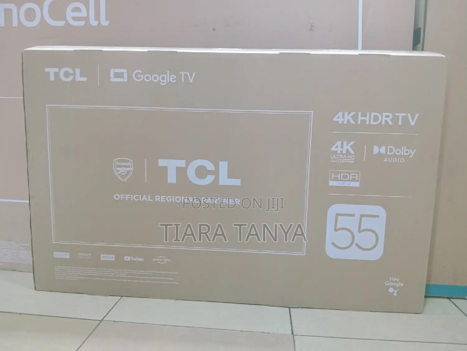 TCL 55 Inch Smart Uhd Google TV