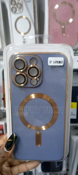 iPhone 15 Pro Max Magsafe Case Built-in Camera Protector Pl