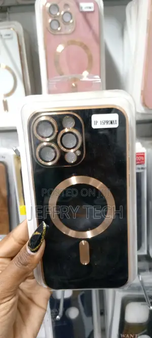 Case SHINE MAGSAFE for iPhone 15 PRO MAX Blackgold