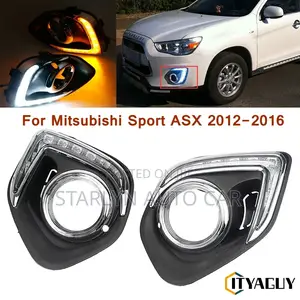 Foglights Covers Mistrubish RVR 2014 With DRL Lights