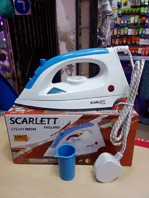 Durable Scarlet Steam Iron Box