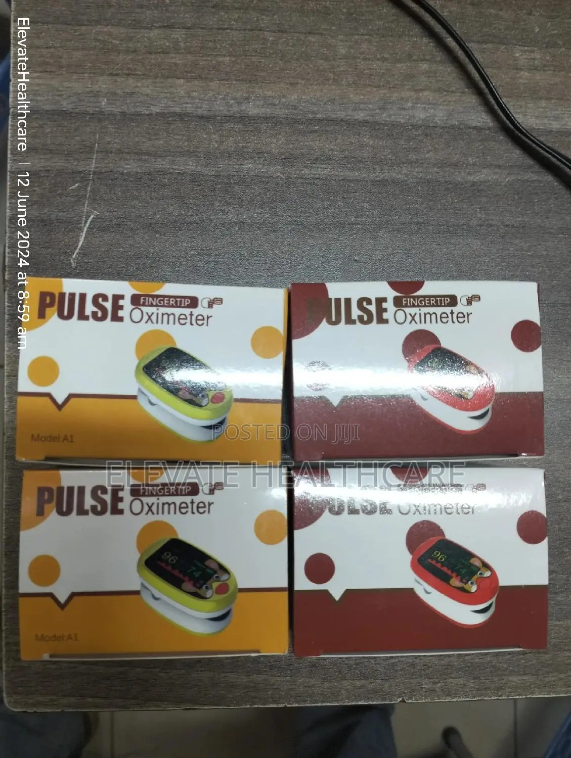 Fingerprint Pulse Oximeter