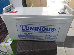 Luminous 12v150ah/20hrs Maintenance Free Solar Battery