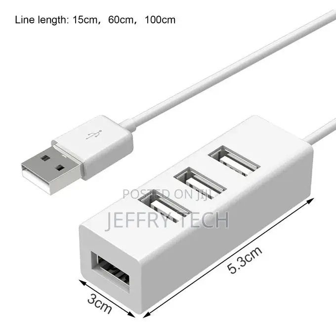 Docking Station 4-in-1 High Speed Multi-Function-White