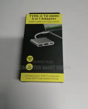 Type C to HDMI 3 in 1 Adapter