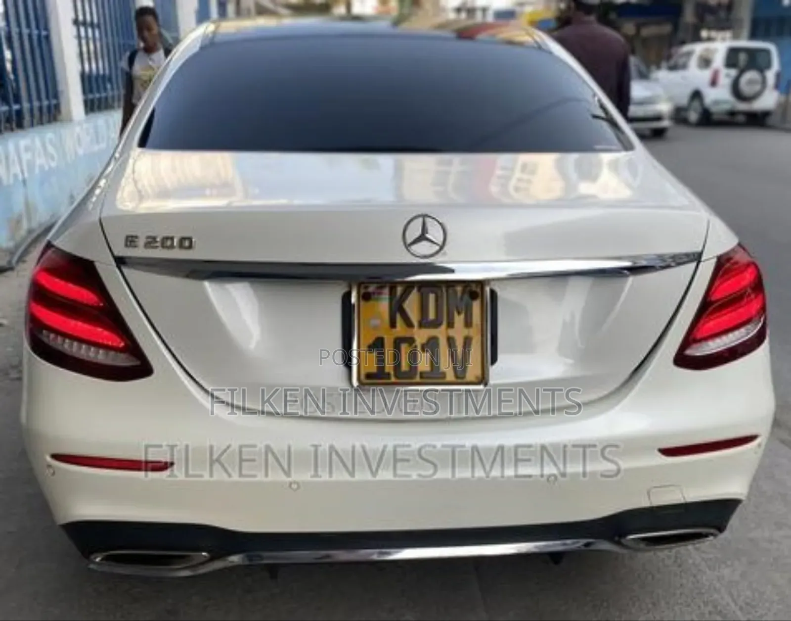 Mercedes-Benz E200 2017 White