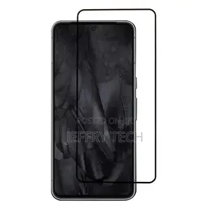 Google Pixel 8 Black Contour Tempered Glass Screen Protector