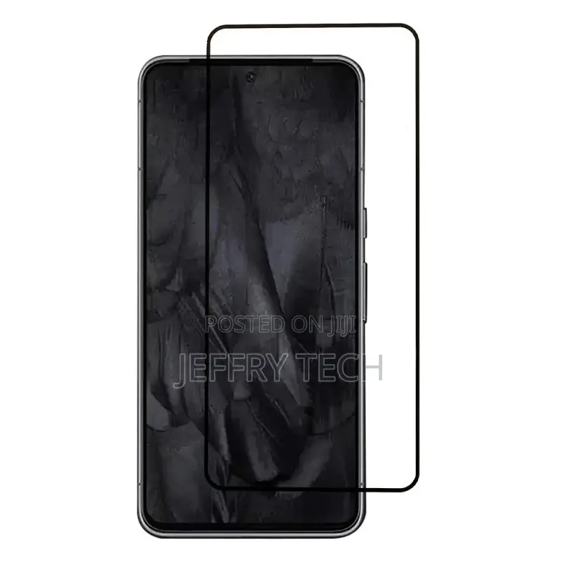 Google Pixel 8 Black Contour Tempered Glass Screen Protector