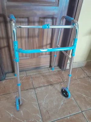 Walking Frame With Wheels; Adjustable Foldable