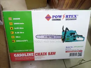 Quality Powertex Gasoline Chainsaw 22"