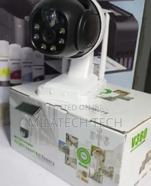 Outdoor Solar PTZ 4G PTZ 4G Solar Powered Camera V38