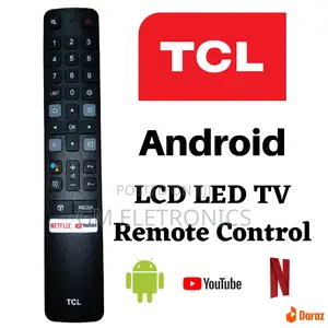 TCL Smart Android LCD LED TV Remote Control Free Batteries