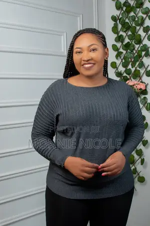 Plus Size Ladies Sweater Tops