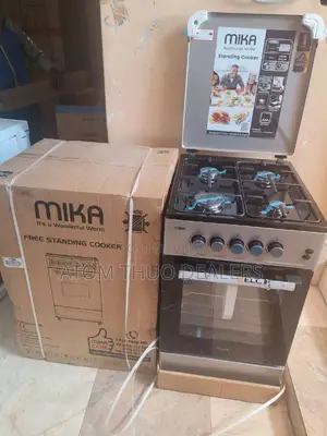 Mika All Gas Free Standing Cooker 50*60, Gas Oven