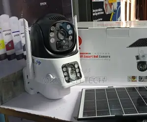 V380 Outdoor 4g Solar Powered PTZ Security Camera Dual00