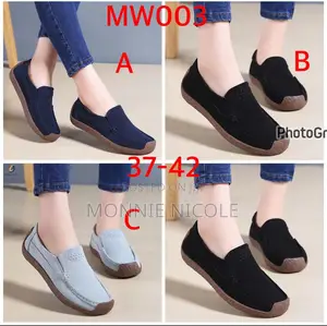 Ladies Suede Loafers