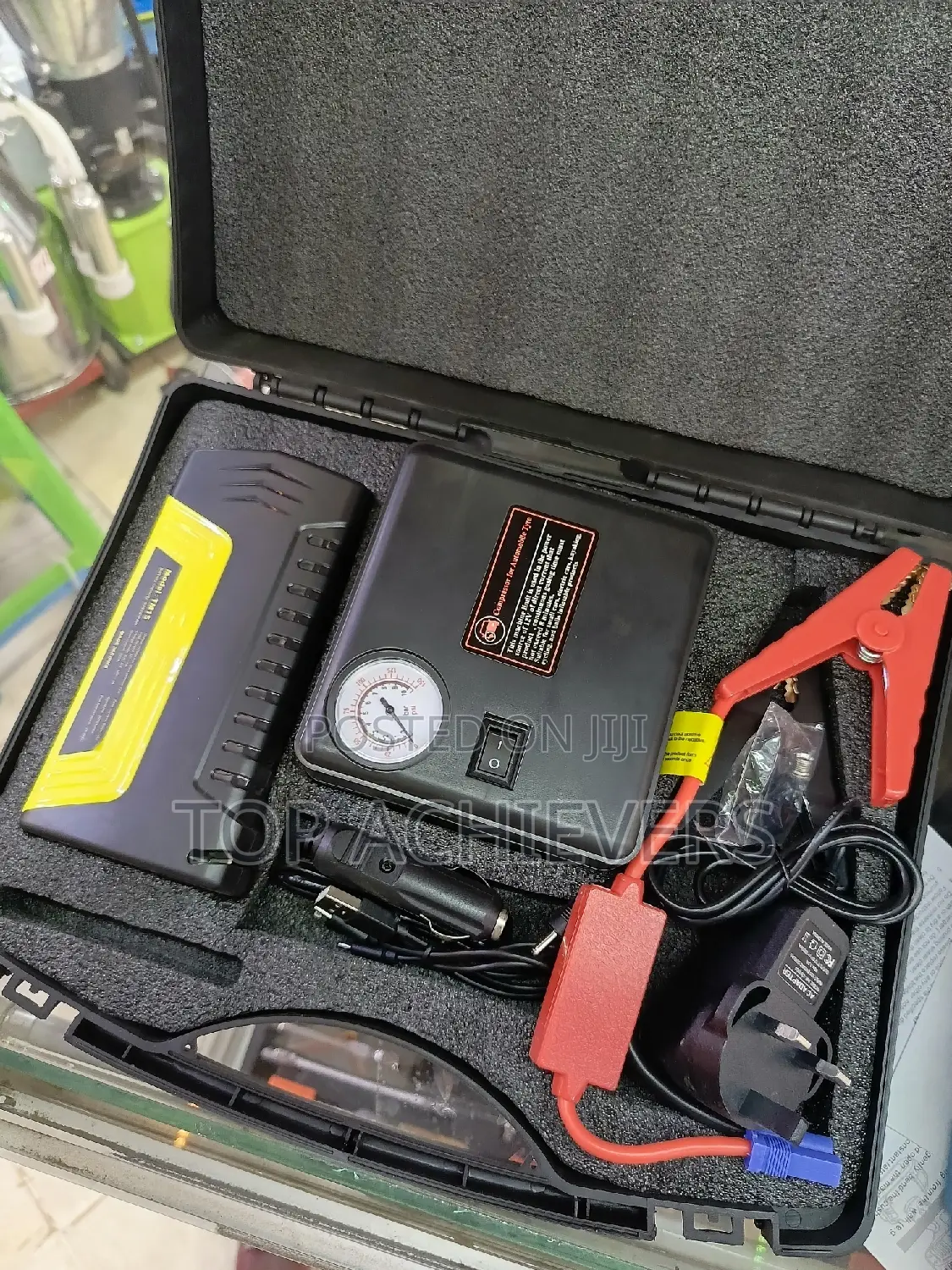 Car Jump Starter With Compressor