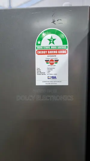 TCL P323TMS 280L Double Door Fridge-Frost Free