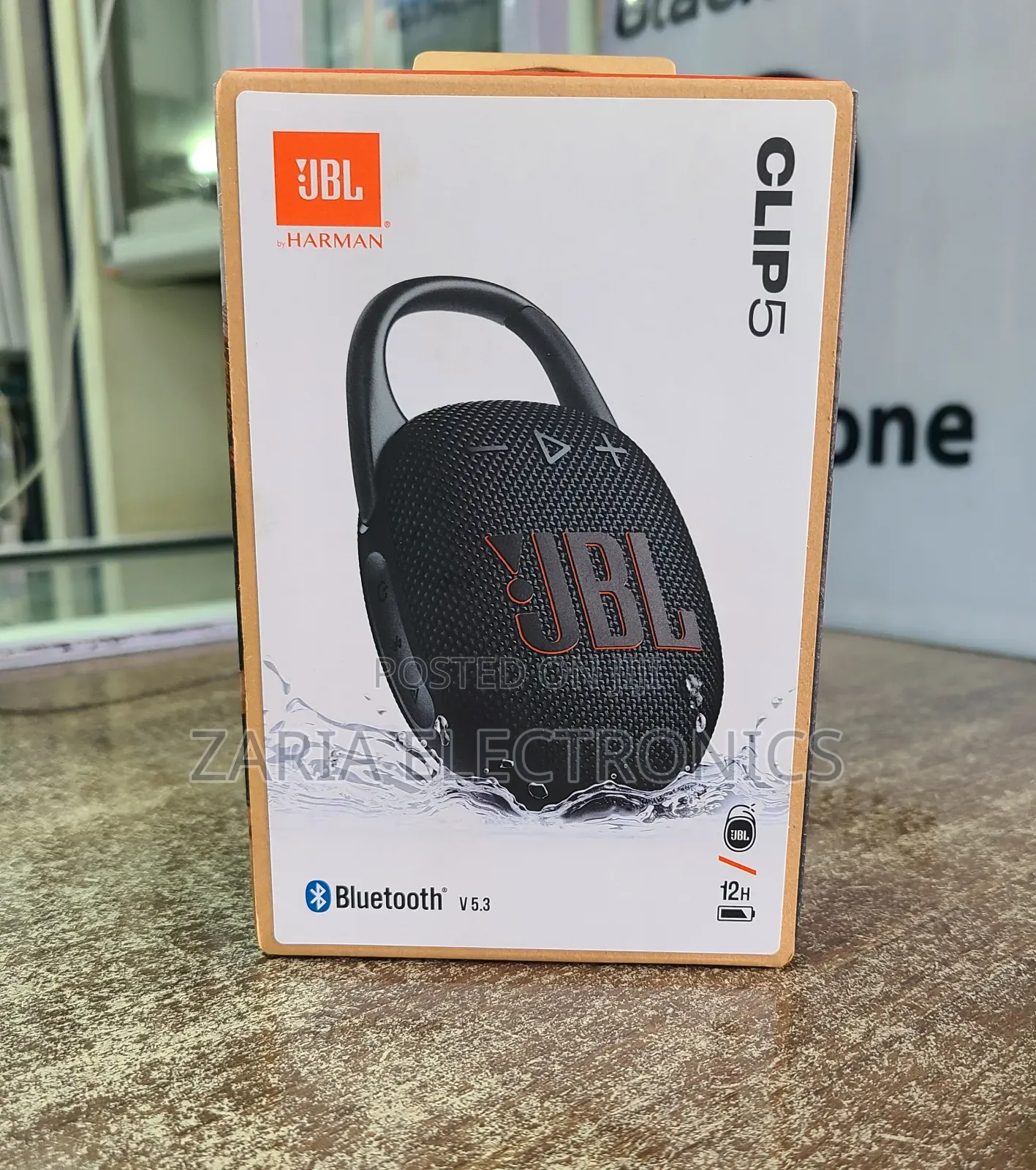 JBL Clip 5 Portable Bluetooth Speaker